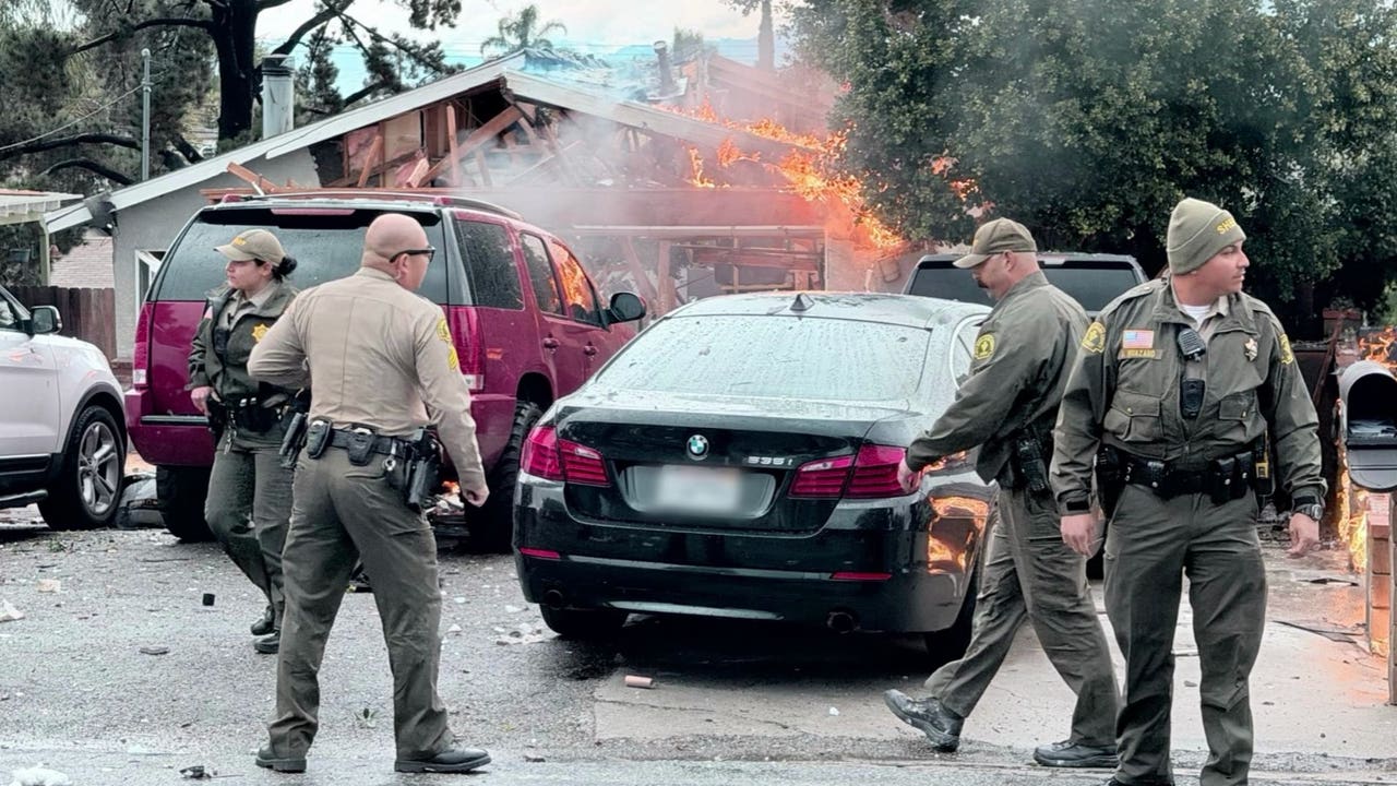 Home explodes in Chino Hills, witness says
