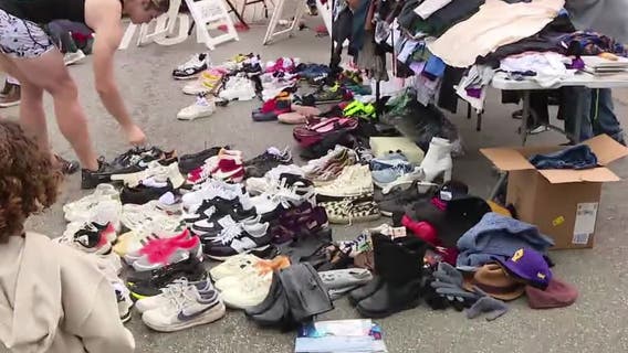 Nonprofit 'Lost Angels' holds 13th annual Thanksgiving feast and giveaway