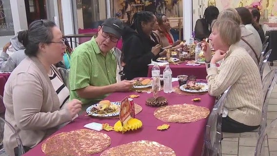 Pasadena nonprofit hosts community Thanksgiving for Eaton Fire victims