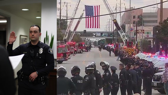 Alec Sanders: Alhambra police officer filling in for colleague killed in pursuit crash