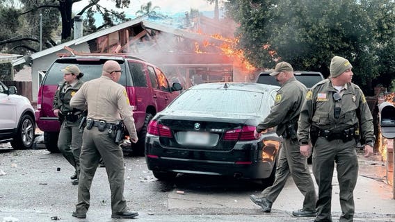 House explodes in Chino Hills, injuring several, including children