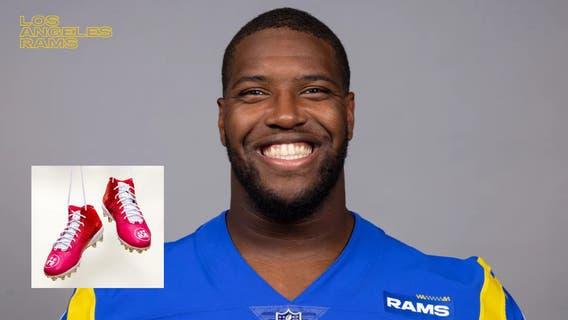 Rams' Kobie Turner pays tribute to California immigrants in NFL's My Cause My Cleats