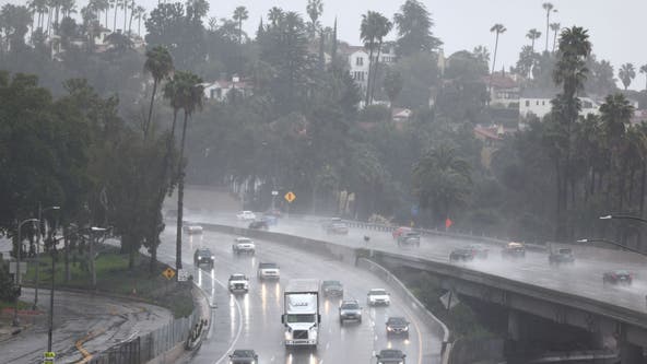 Timeline: Powerful storm to bring rain to Southern California