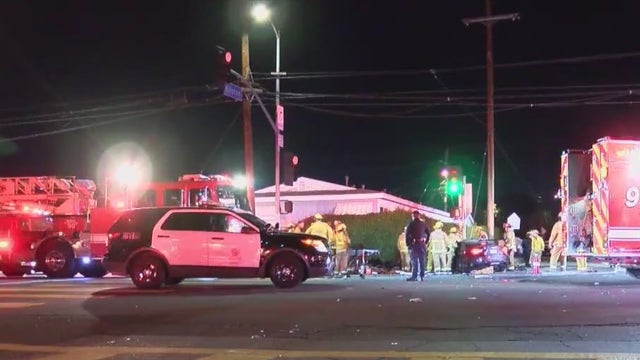 Deadly Van Nuys crash linked to earlier hit-and-run in Sherman Oaks