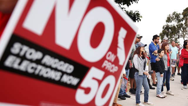 Republicans sue over passage of California's Prop 50