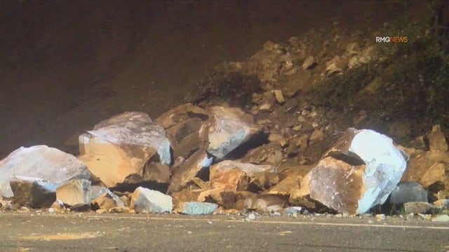 Topanga Canyon reopens after rockslide