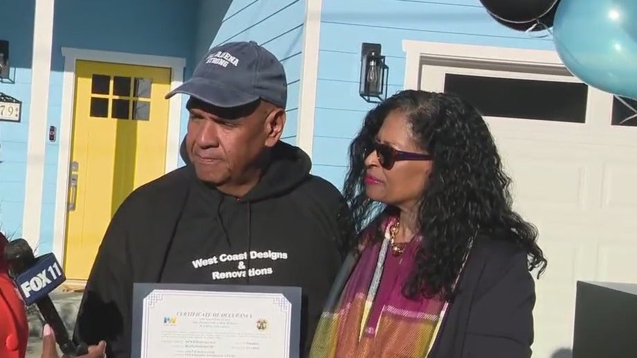 Eaton Fire recovery: Family celebrates homecoming in Altadena