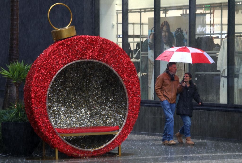 Southern California Christmas storm: Here are the rain chances