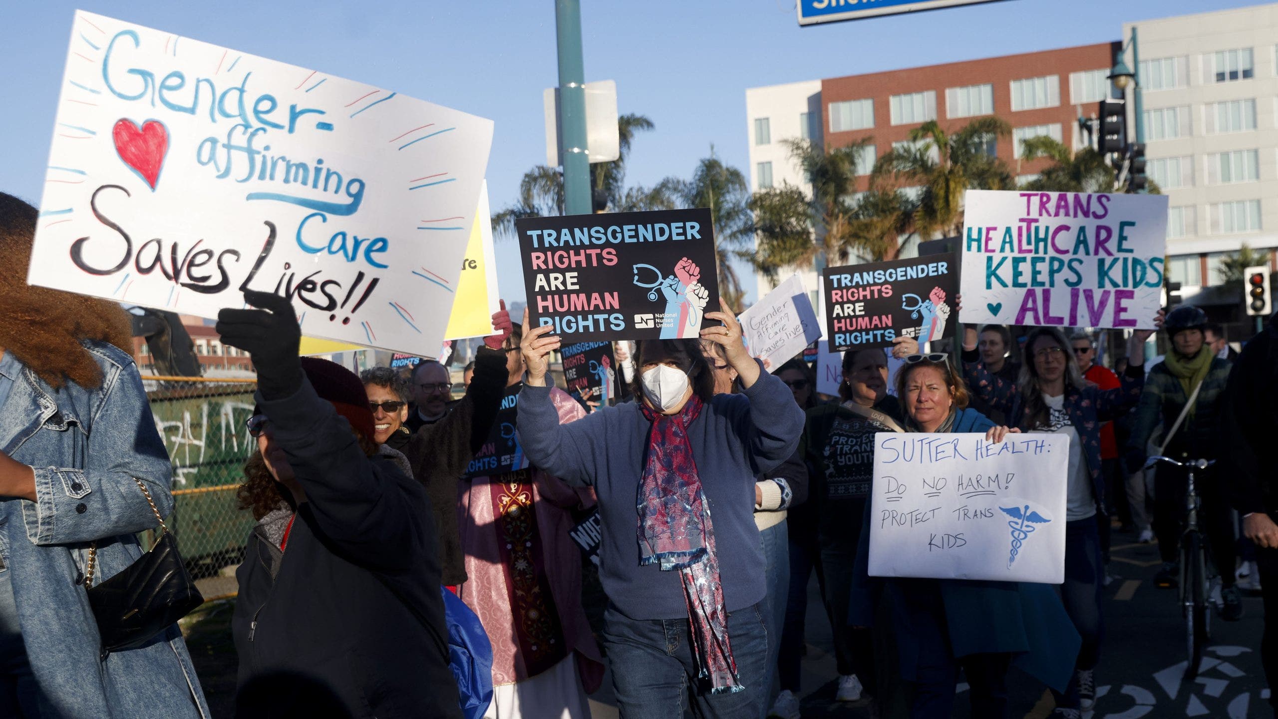 19 states, including California, sue HHS over push to ban transgender care for minors