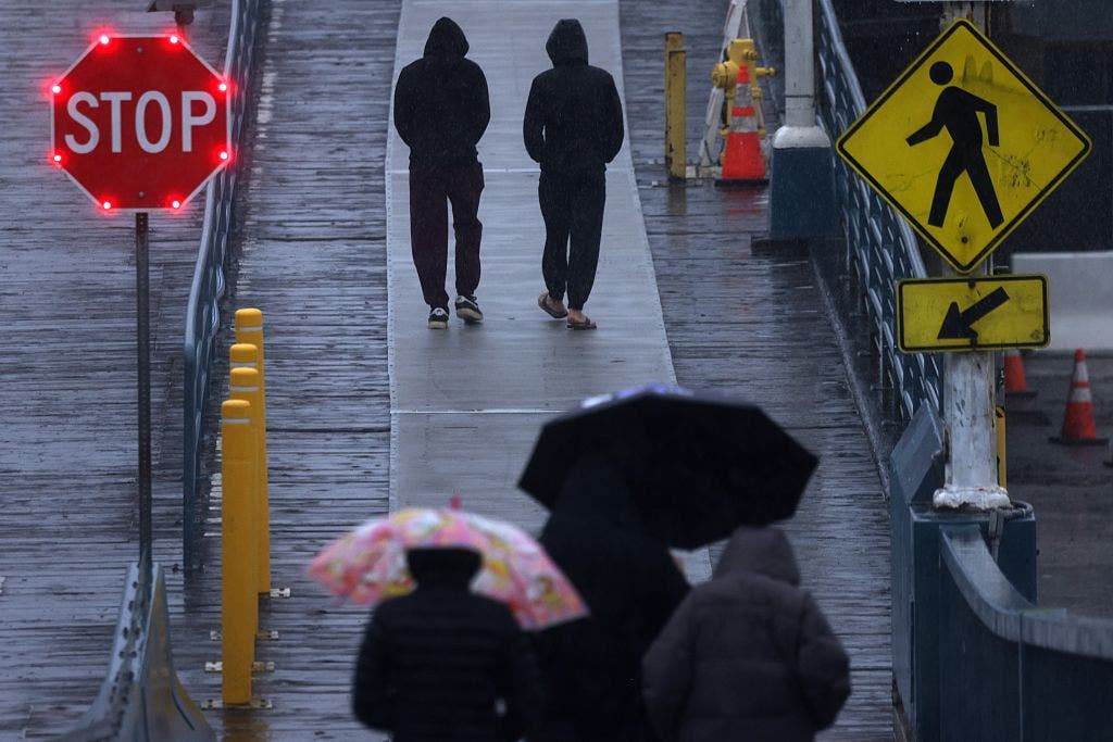 Rainfall totals across Southern California so far