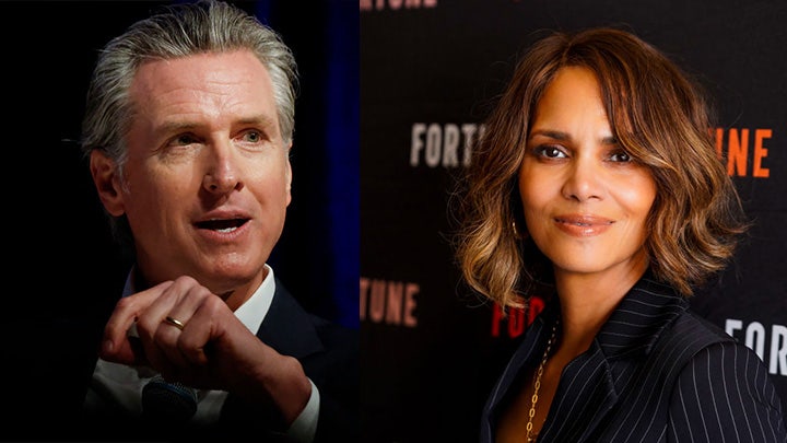 Halle Berry stuns crowd by criticizing Gavin Newsom, says he 'probably should not be our next president'