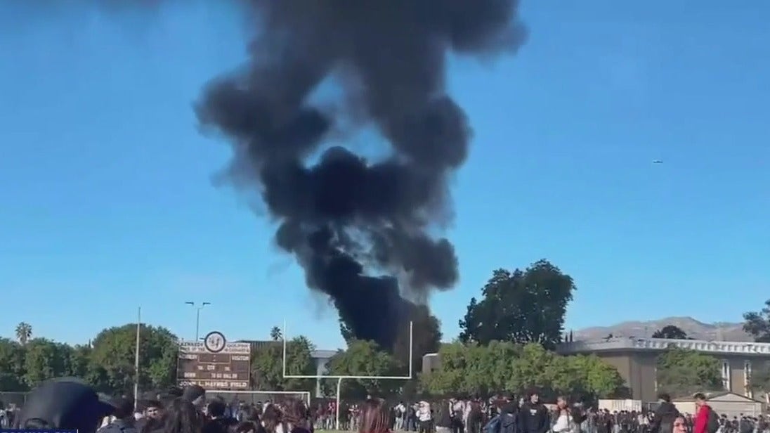 Kennedy High School in Granada Hills evacuated after fire breaks out on campus
