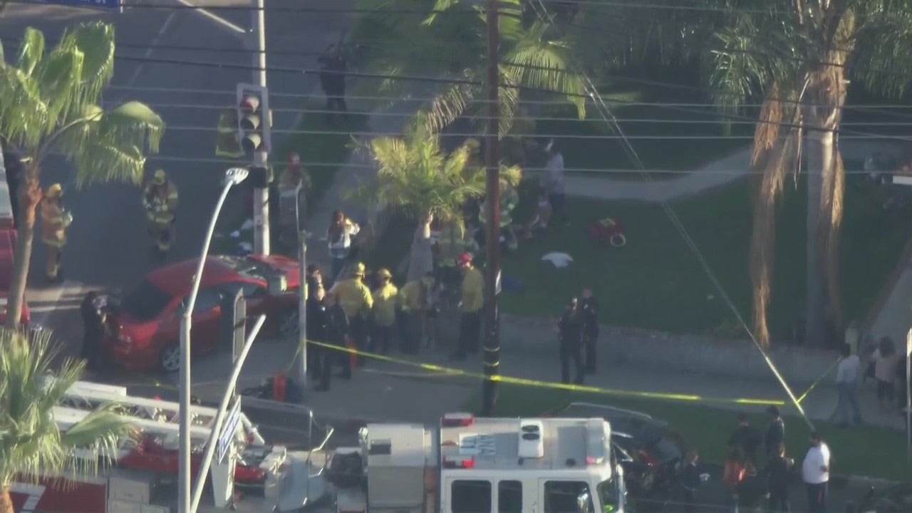 Multiple Anaheim High School students injured during crash