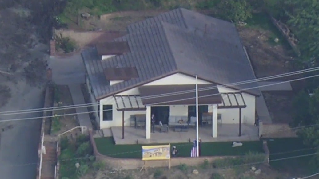 Home at last: Eaton Fire survivor, faithful dog mark major milestone in Altadena rebuild