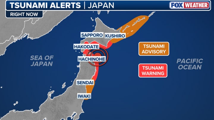 Massive magnitude 7.6 earthquake rocks coast off northern Japan, tsunami waves observed