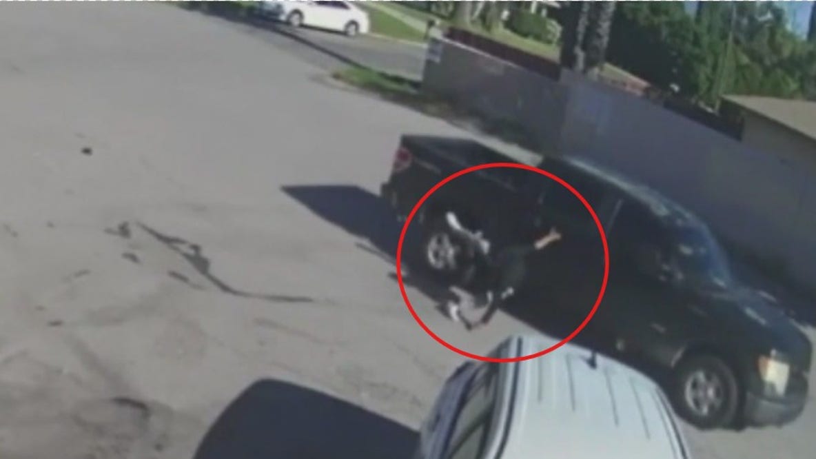 Rialto street vendor falls after Border Patrol truck strikes him; DHS disputes witness claims