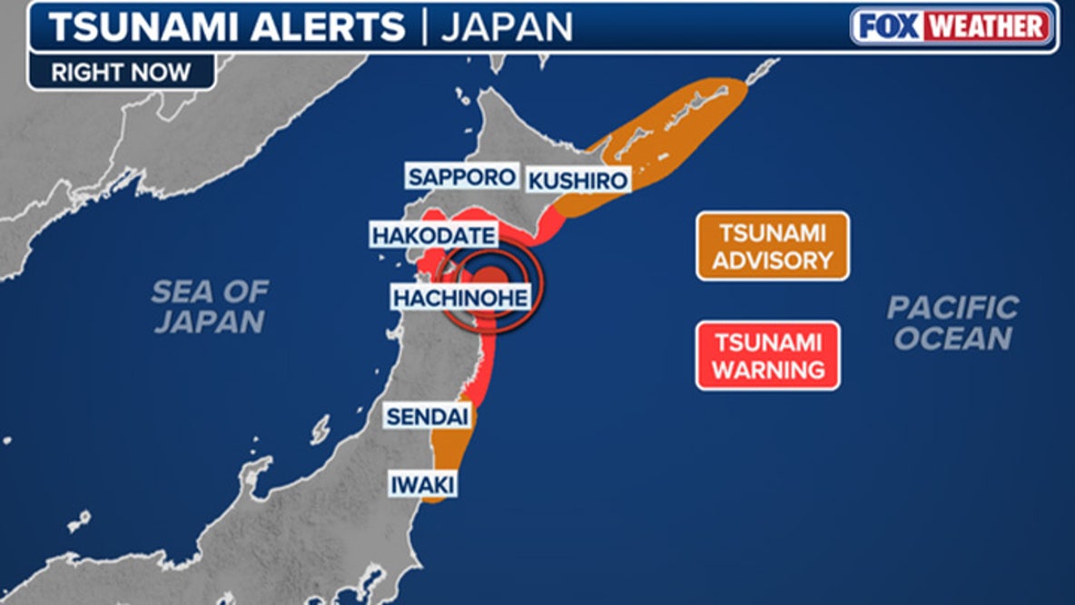 Massive magnitude 7.6 earthquake rocks coast off northern Japan, tsunami waves observed