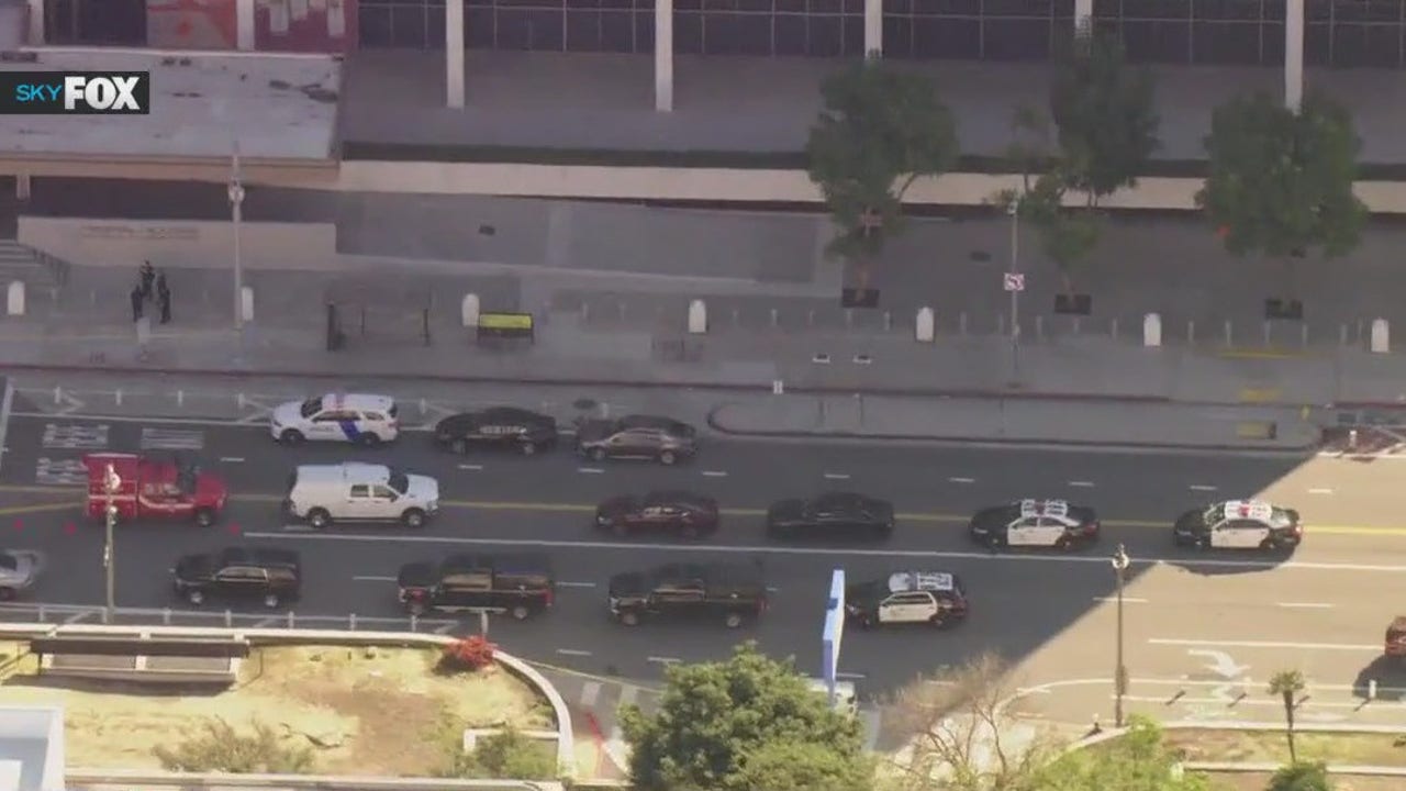 Man arrested for throwing Molotov cocktails at downtown LA federal building: DHS