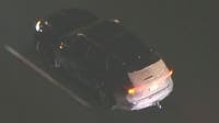 Search underway for driver who led police chase across foggy Los Angeles