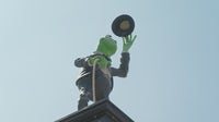 Hollywood's iconic Kermit the Frog statue makes historic move to Atlanta