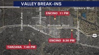 String of San Fernando Valley home break-ins possibly connected: police