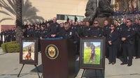 Memorial held to honor Spike, Burbank K9 killed in shooting