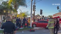 Multiple Anaheim High School students injured during crash