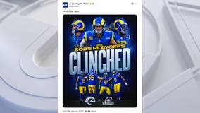 Rams clinch playoff spot after beating Lions