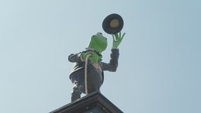 Hollywood's iconic Kermit the Frog statue makes historic move to Atlanta