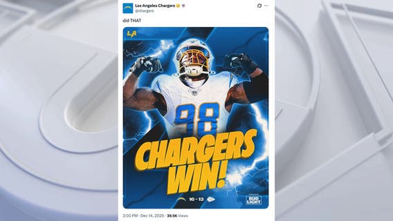 Chargers end Kansas City Chiefs playoff hopes with road win