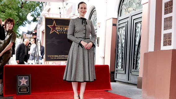 Emmy winner Sarah Paulson honored with star on Hollywood Walk of Fame