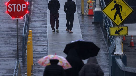 Rainfall totals across Southern California so far
