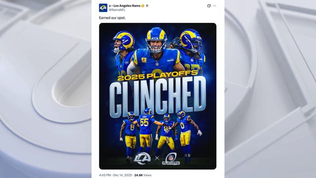 Rams clinch playoff spot after beating Lions