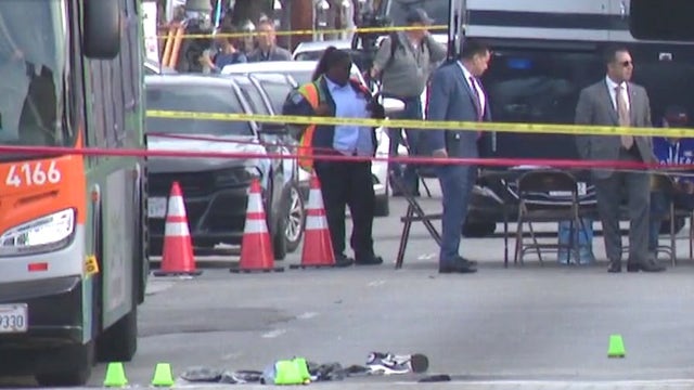 LAPD officer opens fire after witnessing suspect stab a man