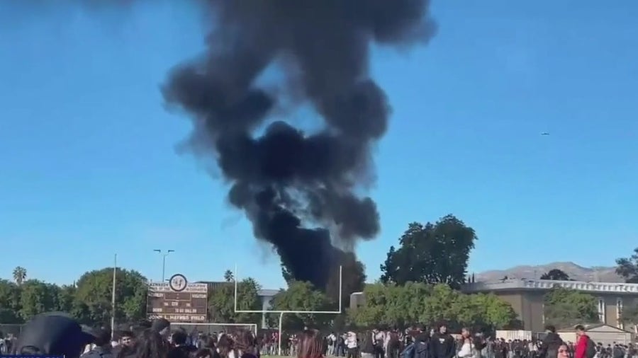 Kennedy High School in Granada Hills evacuated after fire breaks out on campus