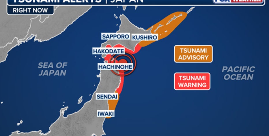 Massive magnitude 7.6 earthquake rocks coast off northern Japan
