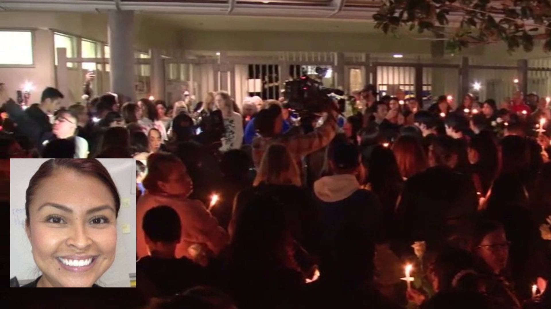 Students, families remember Los Angeles teacher allegedly killed by firefighter husband