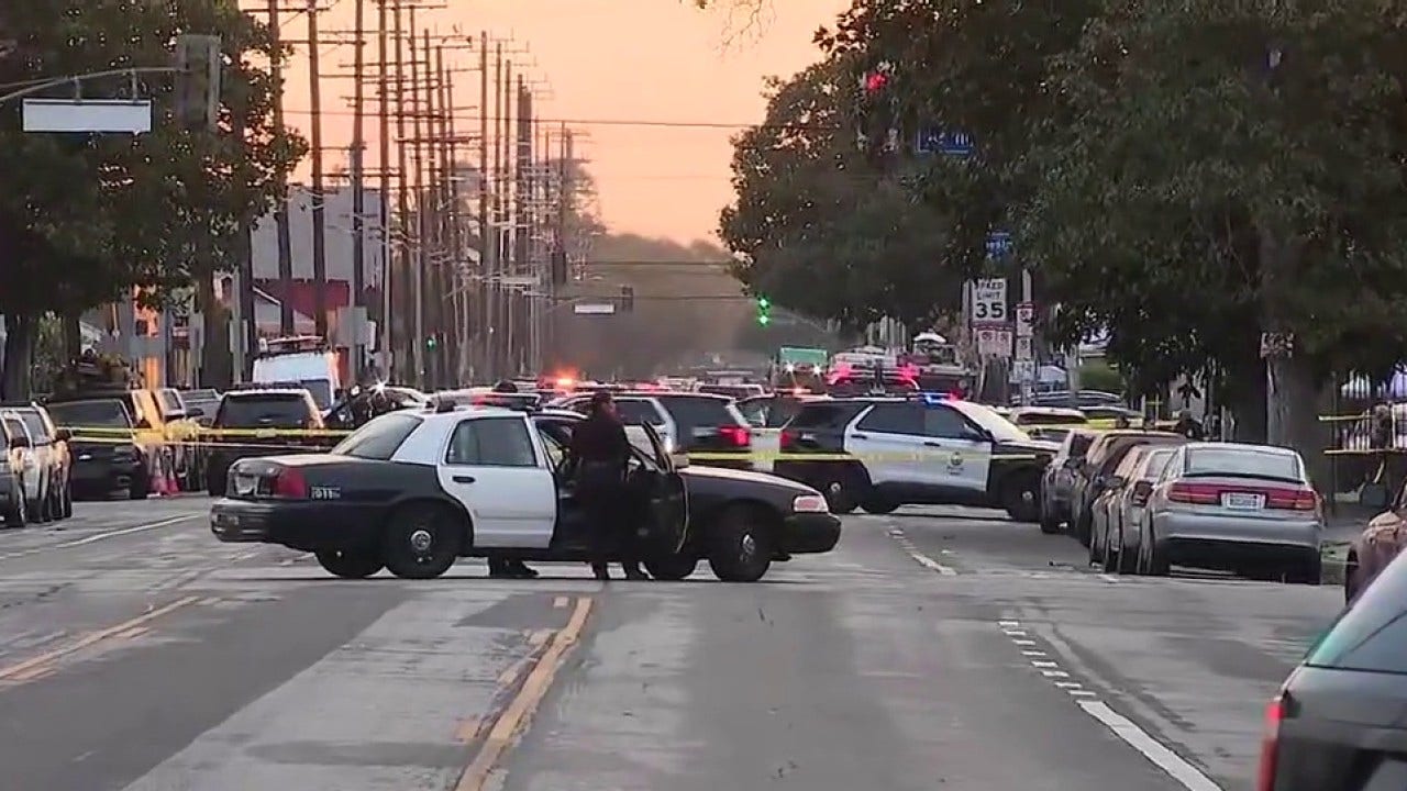 Burglary pursuit suspects on the run after crashing into innocent driver in Hyde Park