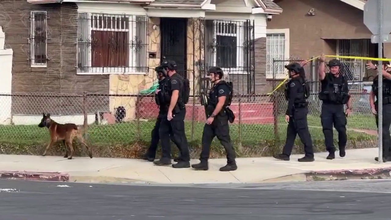 Burglary pursuit suspects on the run after crashing into innocent driver in Hyde Park