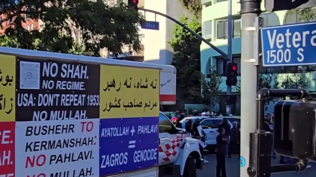 U-Haul driver in Westwood protest says he was waved into street