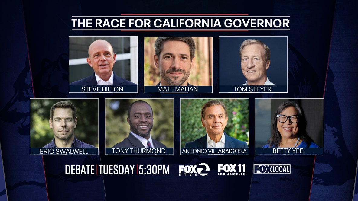 California Governor Debate: Meet the candidates