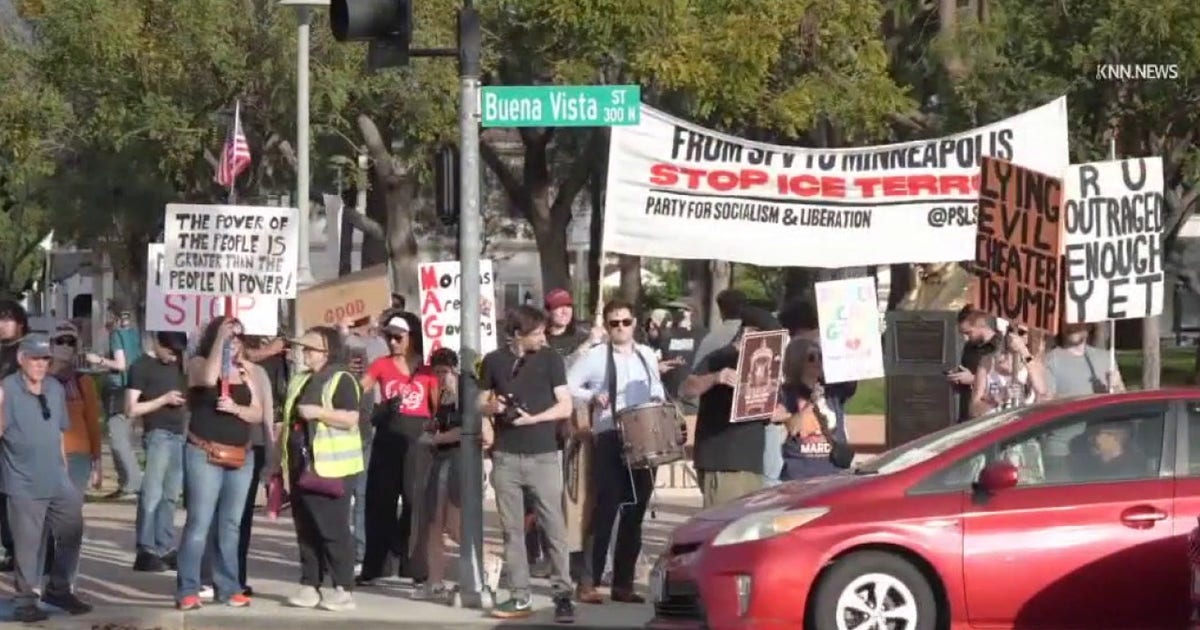 'Free America' protests against Trump, ICE raids held across Southern California, nationwide