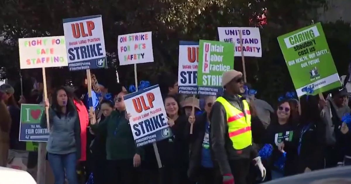Kaiser Permanente workers enter 2nd day of strike in California, Hawaii