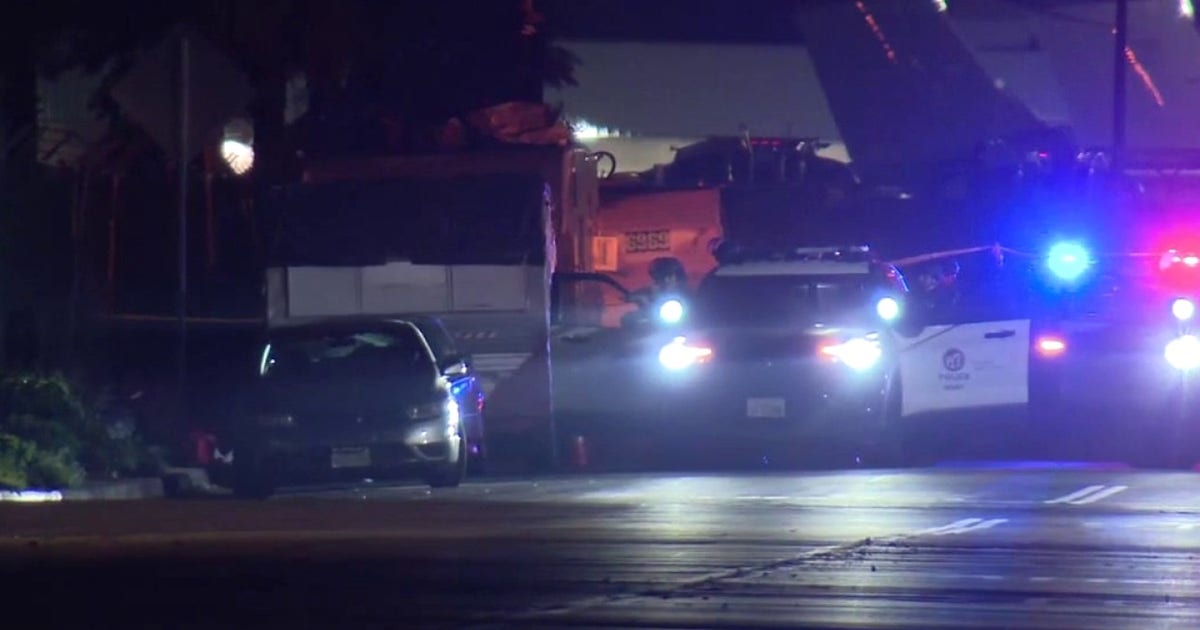 Armed man taken into custody after hours-long standoff with LAPD in ...