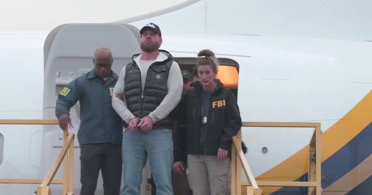 Ryan Wedding flown back to California after being arrested by FBI in Mexico