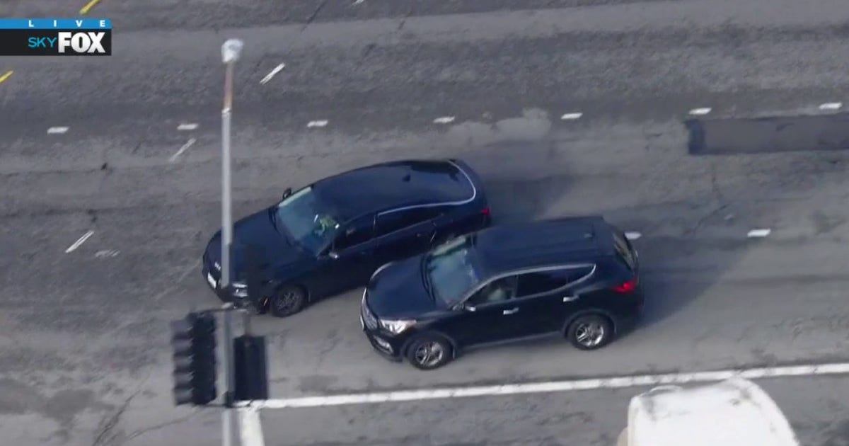 LAPD terminates hours-long pursuit of stolen car suspect | FOX 11 Los ...