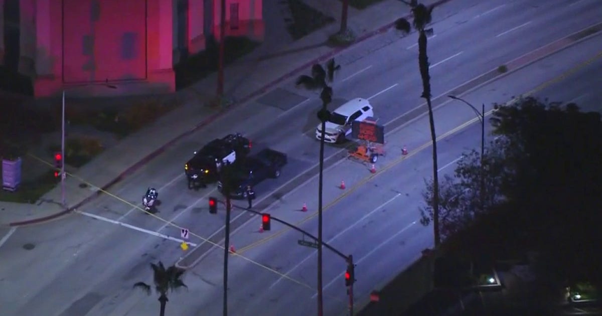 Speeding possible cause of Burbank crash near Warner Bros., officials say