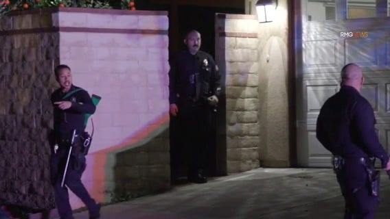 Suspect on the run after home invasion in Toluca Woods