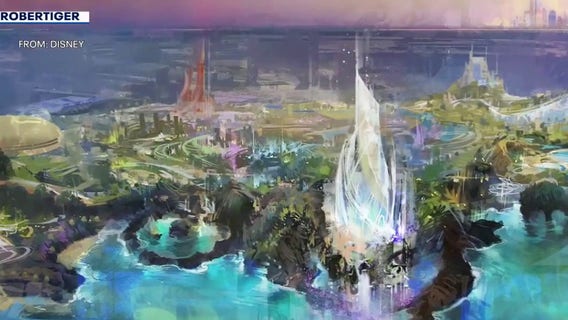 Disney CEO Bob Iger shares first look at Disneyland Abu Dhabi site