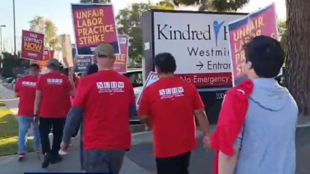 More than 300 hospital workers strike in Orange County